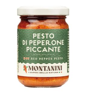 Scharfer Paprika Feinkost Pesto 140g MONTANINI