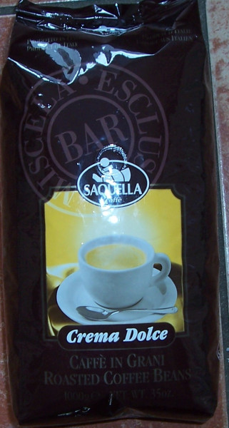 Espresso Crema Dolce Saquella