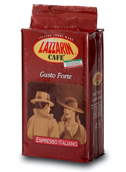 Gusto Forte 250 g. Gemahlen lazzarin espresso