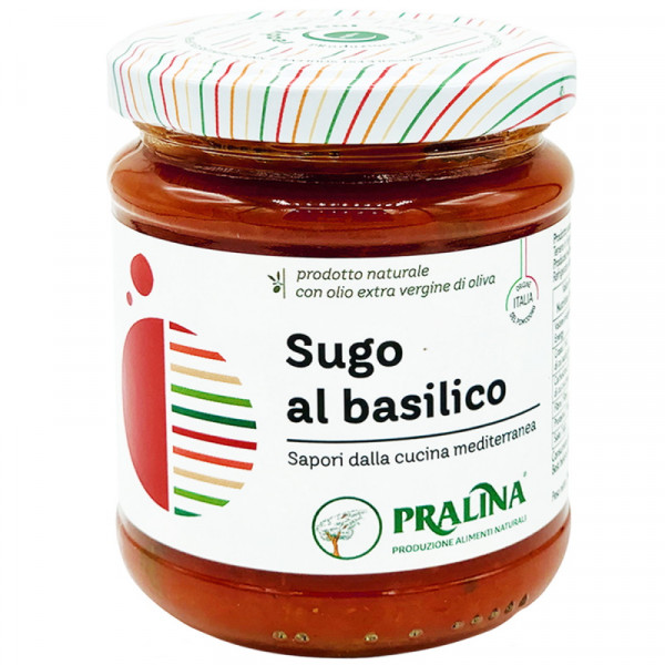 Tomatensauce mit Basilikum Sugo al Basilico Pralina 180.g