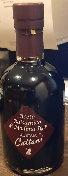Aceto balsamico di Modena superiore,Cattani IGP - 250 ml.