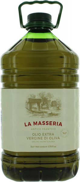 Olivenöl Extravergine 5 Liter Pet Levante La Masseria EU-MHD 11.2025